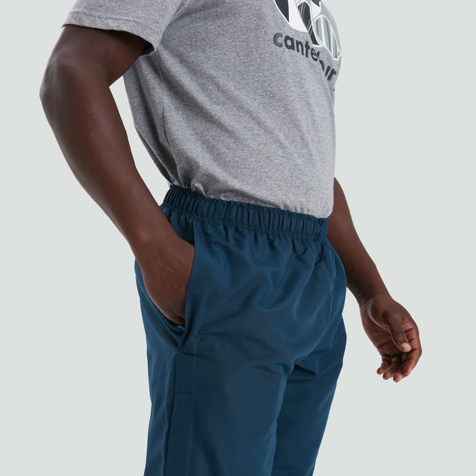 Mens Uglies Tapered Cuff Stadium Pant Blue