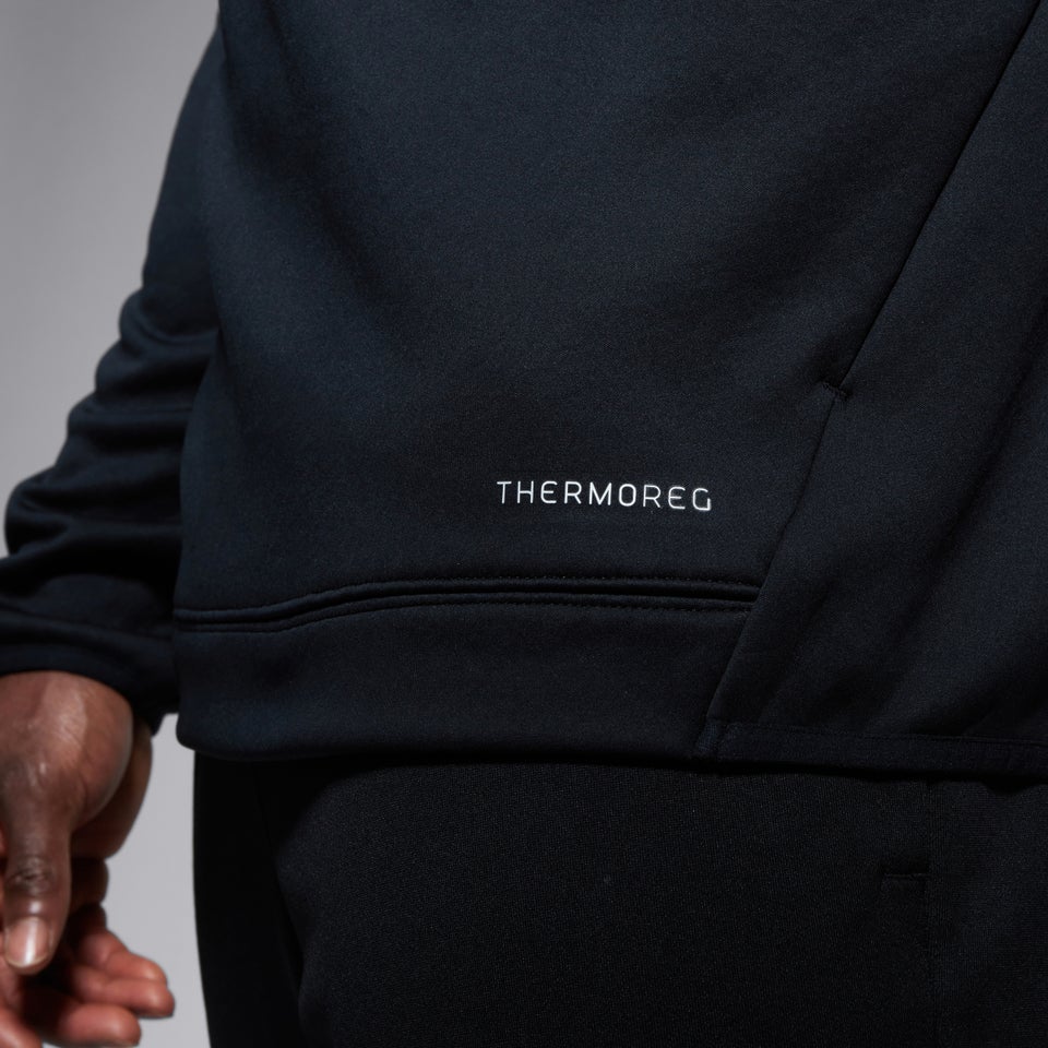 Mens Pro II 1/4 Zip Training Top Black