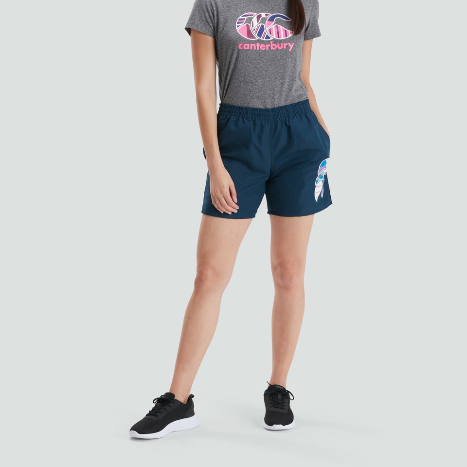 Womens Uglies 5 Inch Tactic Shorts Navy