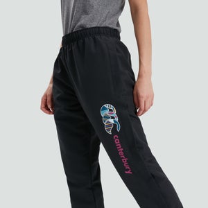 Womens Uglies Tapered Stadium Pant Black