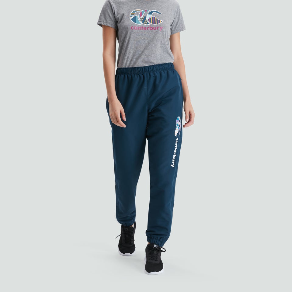 Womens Uglies Tapered Stadium Pant Blue