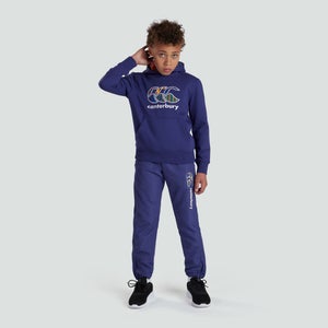 JUNIOR UNISEX HOODY BLUE - AGE 6