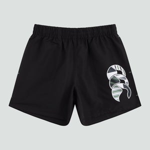 JUNIOR UNISEX  UGLIES TACTIC 4.5 INCH SHORTS BLACK - AGE 6