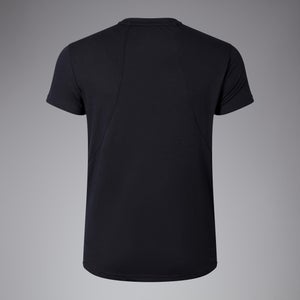 Womens Vapodri Short Sleeved Tempo Tee Black