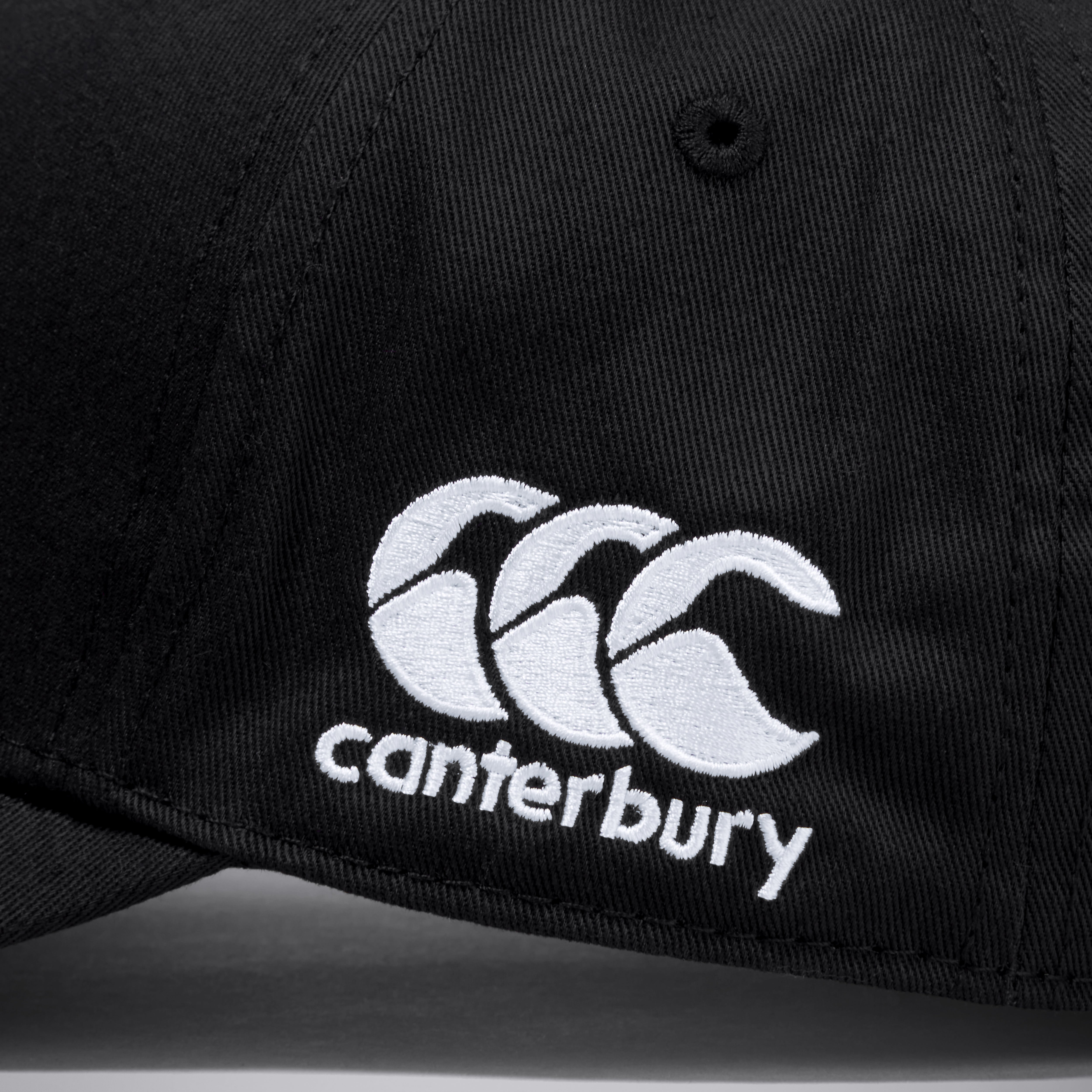 Unisex Baseball Cap Black | Canterbury