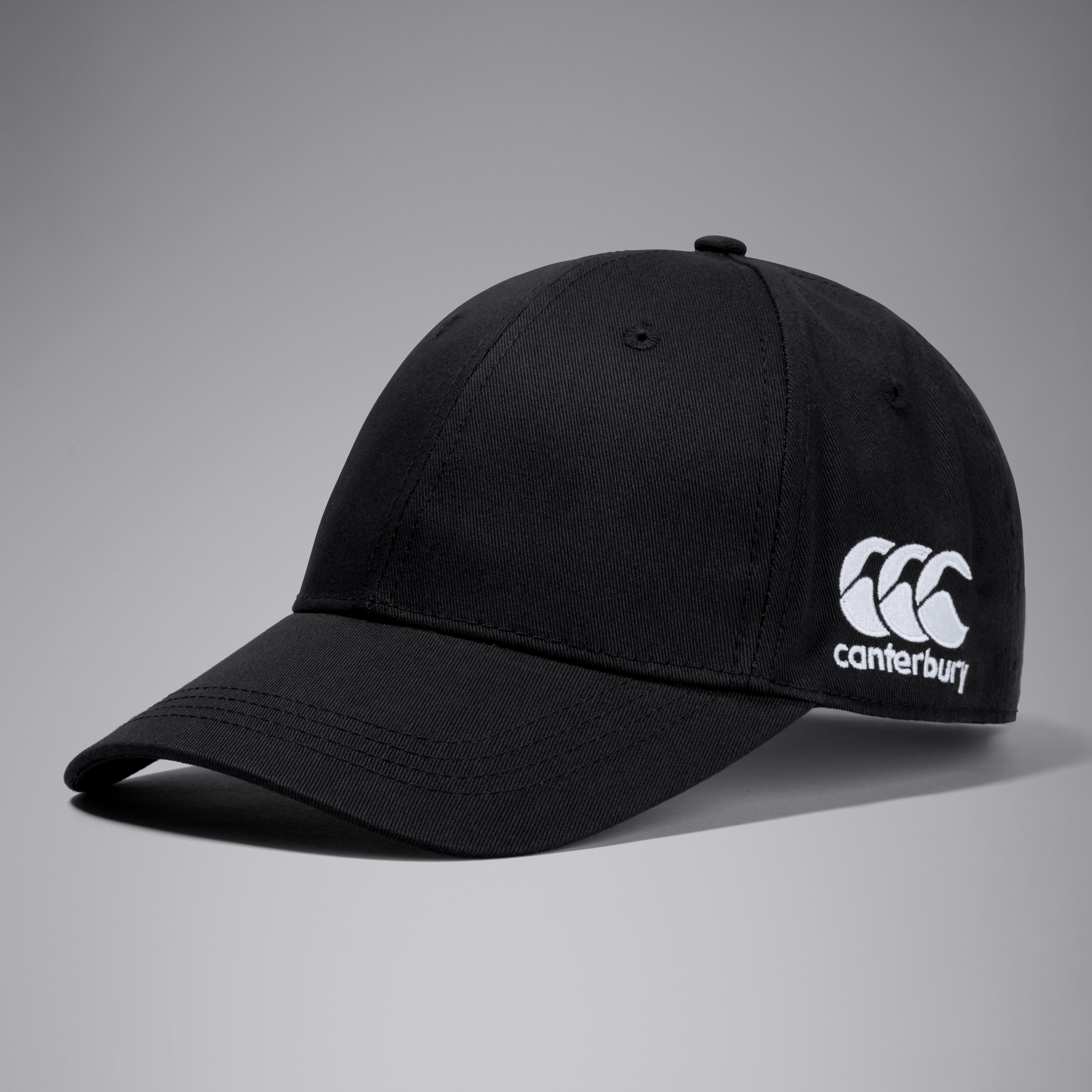 Unisex Baseball Cap Black | Canterbury