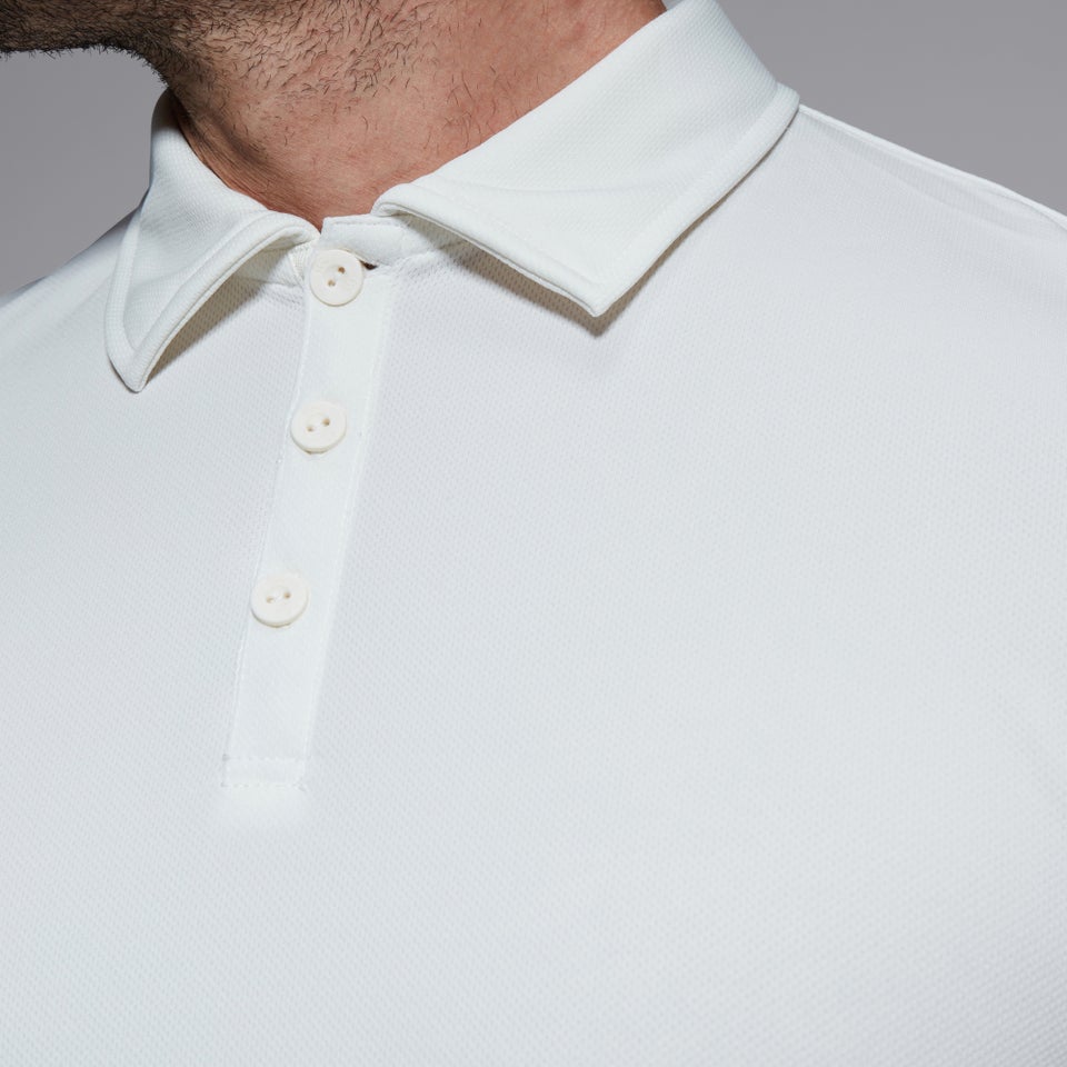 CANTERBURY CRICKET SHIRT SENIOR CREAM