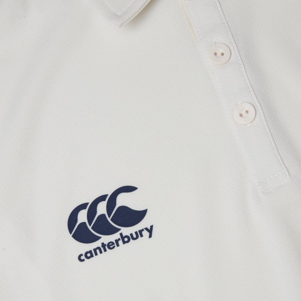 CANTERBURY CRICKET SHIRT SENIOR CREAM