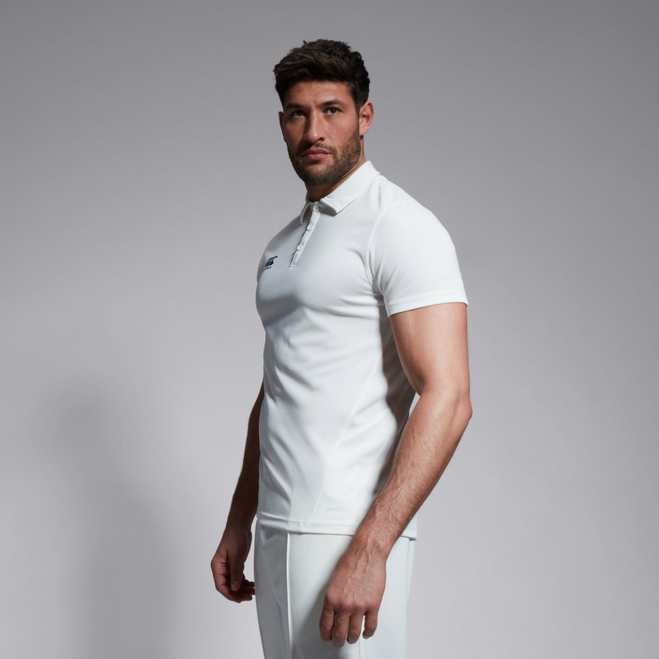 CANTERBURY CRICKET SHIRT SENIOR CREAM