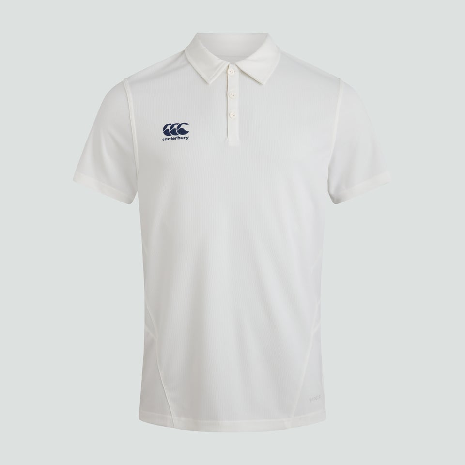 CANTERBURY CRICKET SHIRT SENIOR CREAM