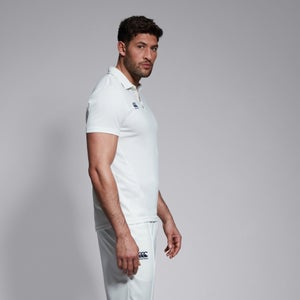 CANTERBURY CRICKET SHIRT SENIOR CREAM