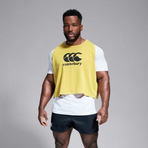 Adult Unisex Reversible Bib Red/Yellow