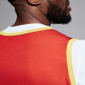 Adult Unisex Reversible Bib Red/Yellow