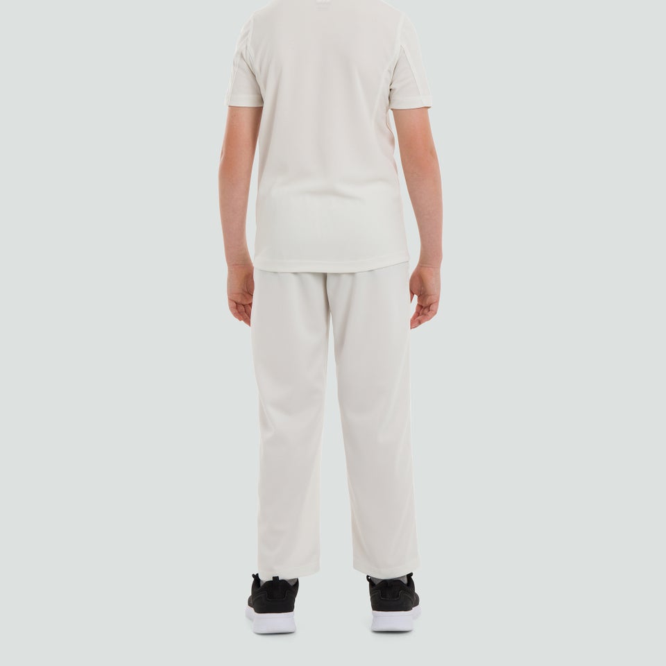 Junior Unisex Cricket Pants Cream Cream