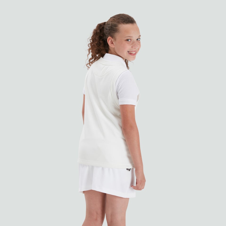 CANTERBURY SLEEVELESS CRICKET OVERSH CREAM