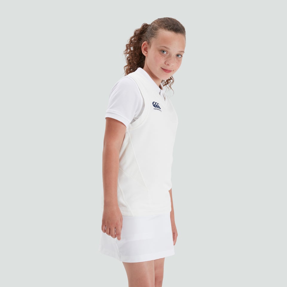 CANTERBURY SLEEVELESS CRICKET OVERSH CREAM