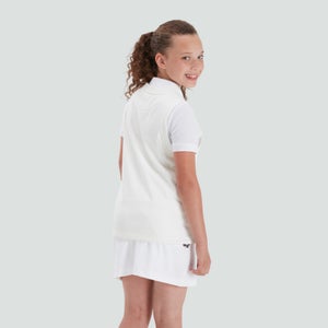 Junior Unisex Sleeveless Cricket Overshirt Cream