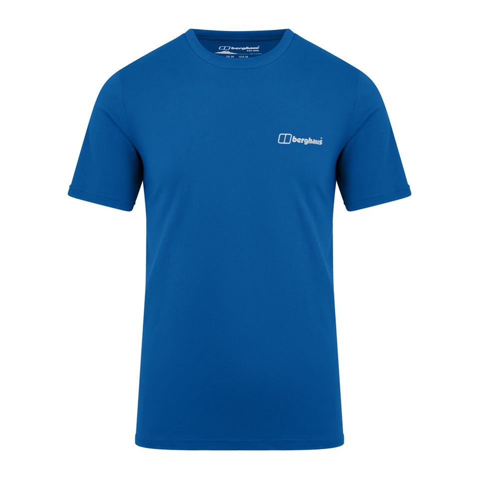 Men's Mont Blanc Mtn T Shirt Blue