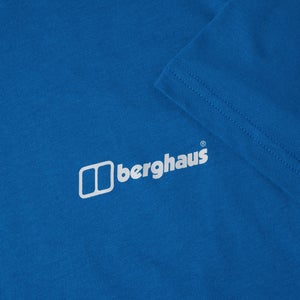 Men's Mont Blanc Mtn T Shirt Blue