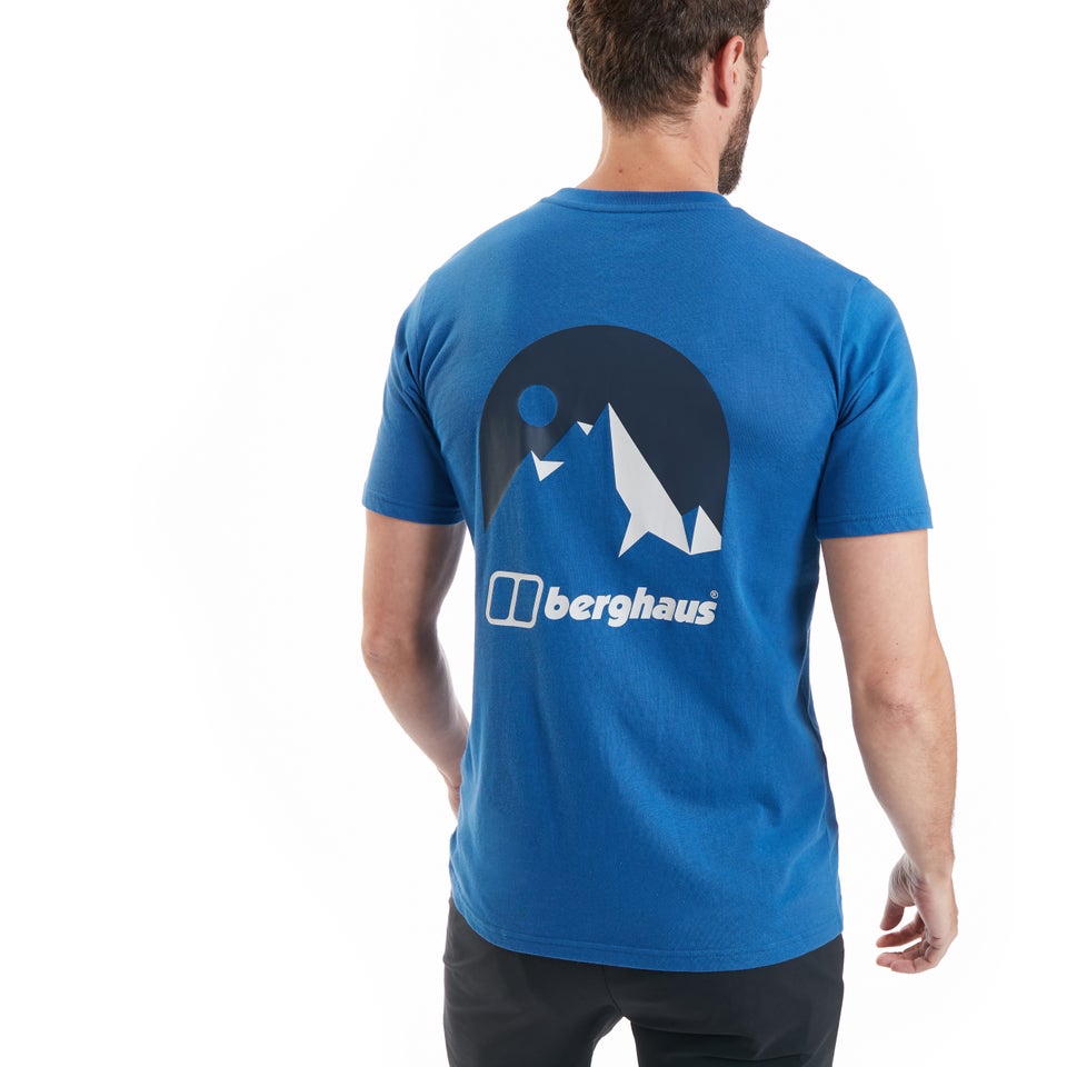 Men's Mont Blanc Mtn T Shirt Blue