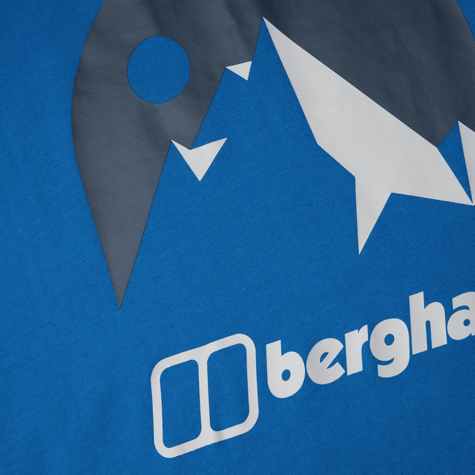 Men's Mont Blanc Mtn T Shirt Blue