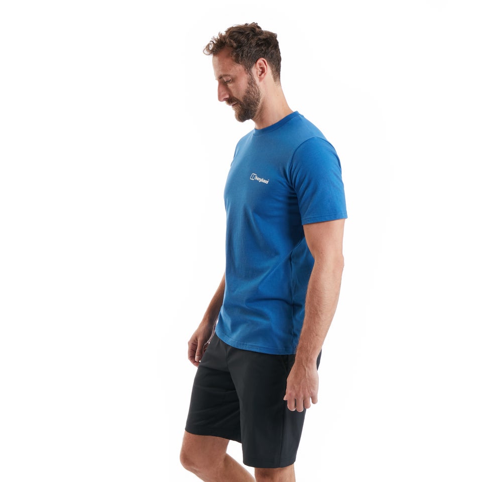 Men's Mont Blanc Mtn T Shirt Blue