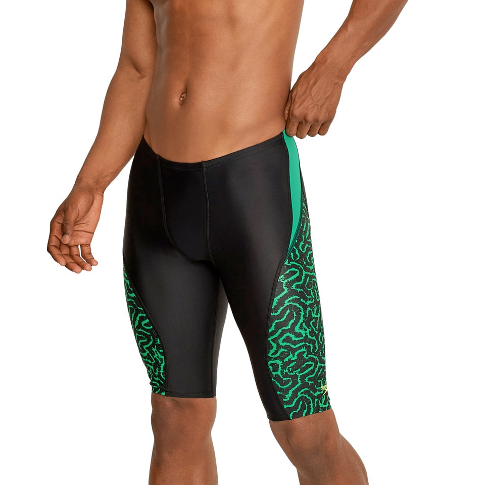 Men's Race Maze Jammer Green