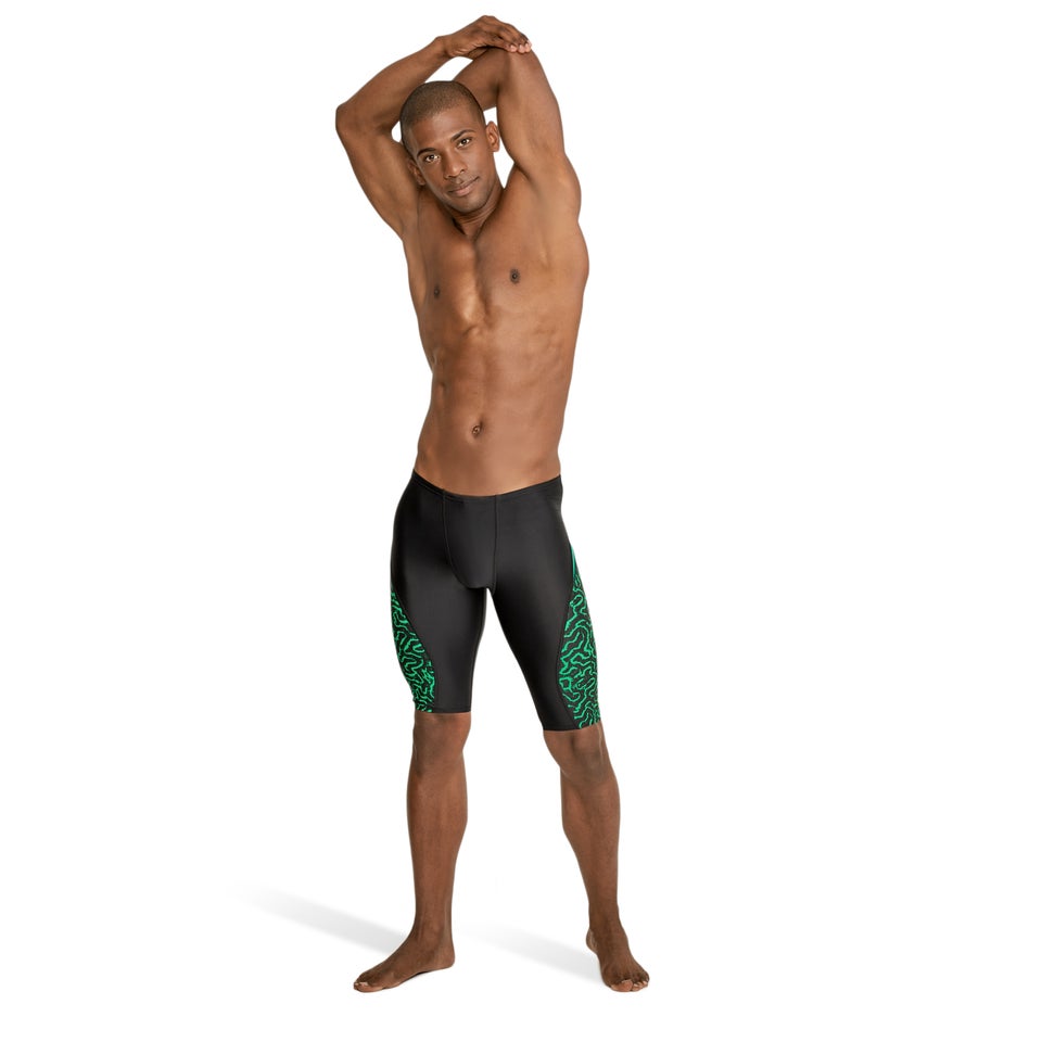 Men's Race Maze Jammer Green