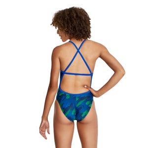 Women's Natural Wonder Crossback One Piece Blue