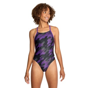 Women's Natural Wonder Crossback One Piece Purple - 20