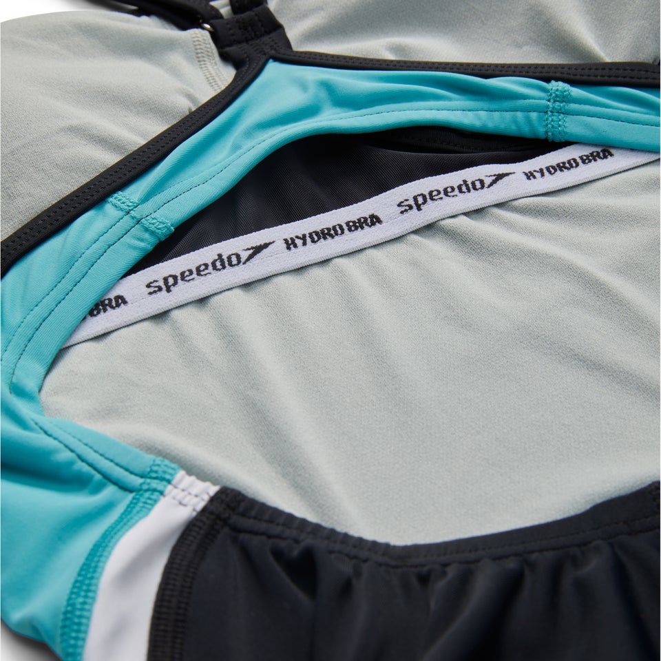 Women's Thin Strap Quantum Fusion One Piece Black