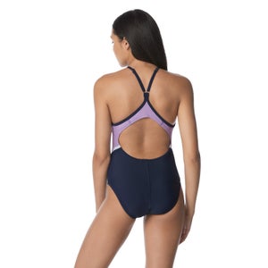 Women's Thin Strap Quantum Fusion One Piece Navy