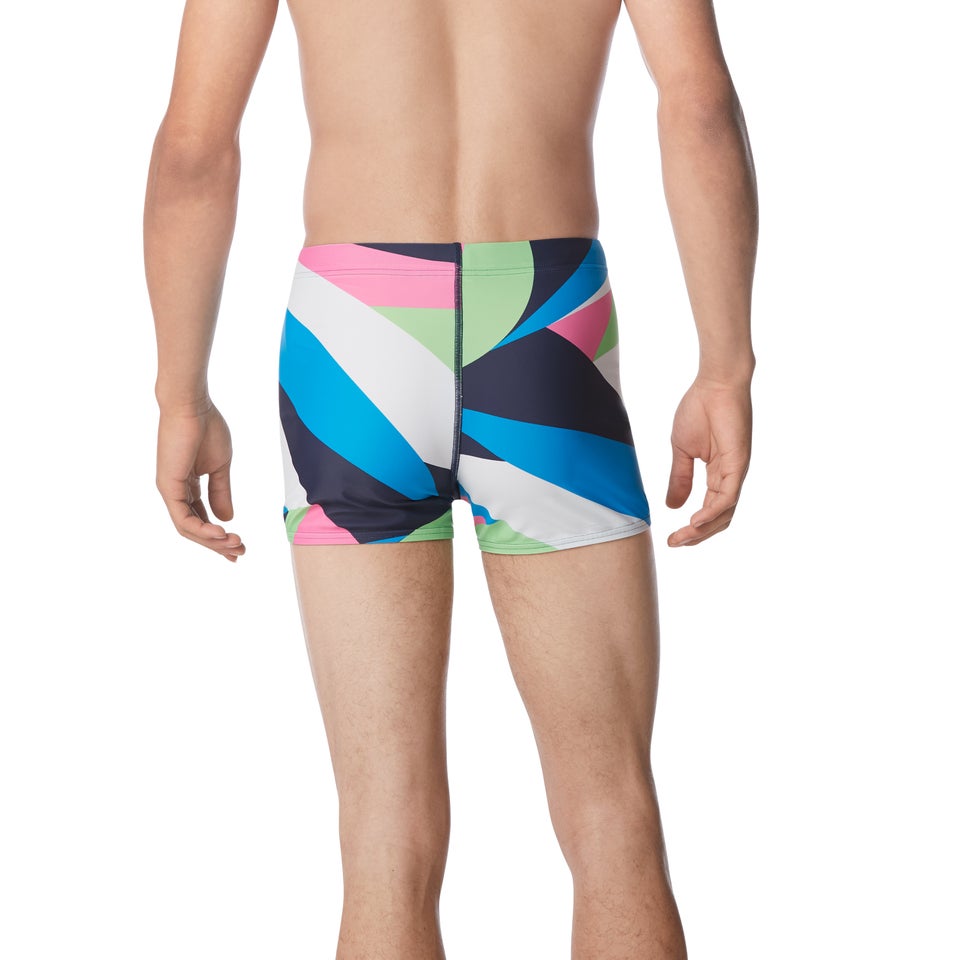 Men's Printed Square Leg Green