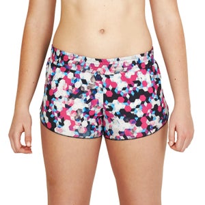 Women's Printed Coverup Short Purple