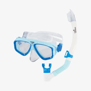 Adult Adventure Mask & Snorkel Set Blue