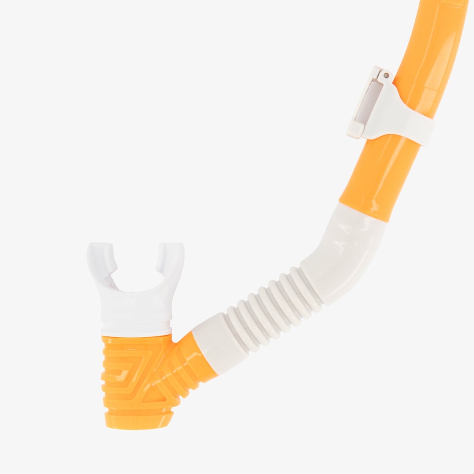 Ensemble masque, tuba et palmes Adventure pour adultes, orange