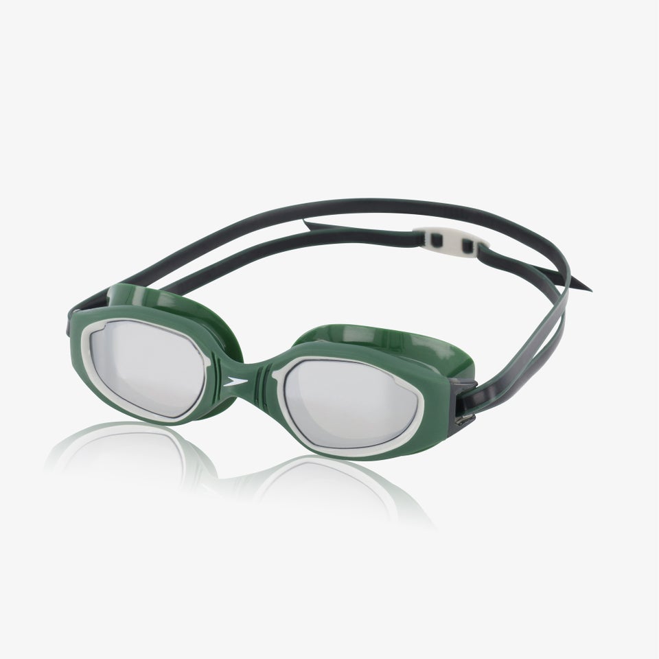 Unisex Hydro Comfort Mirrored Goggle  Green
