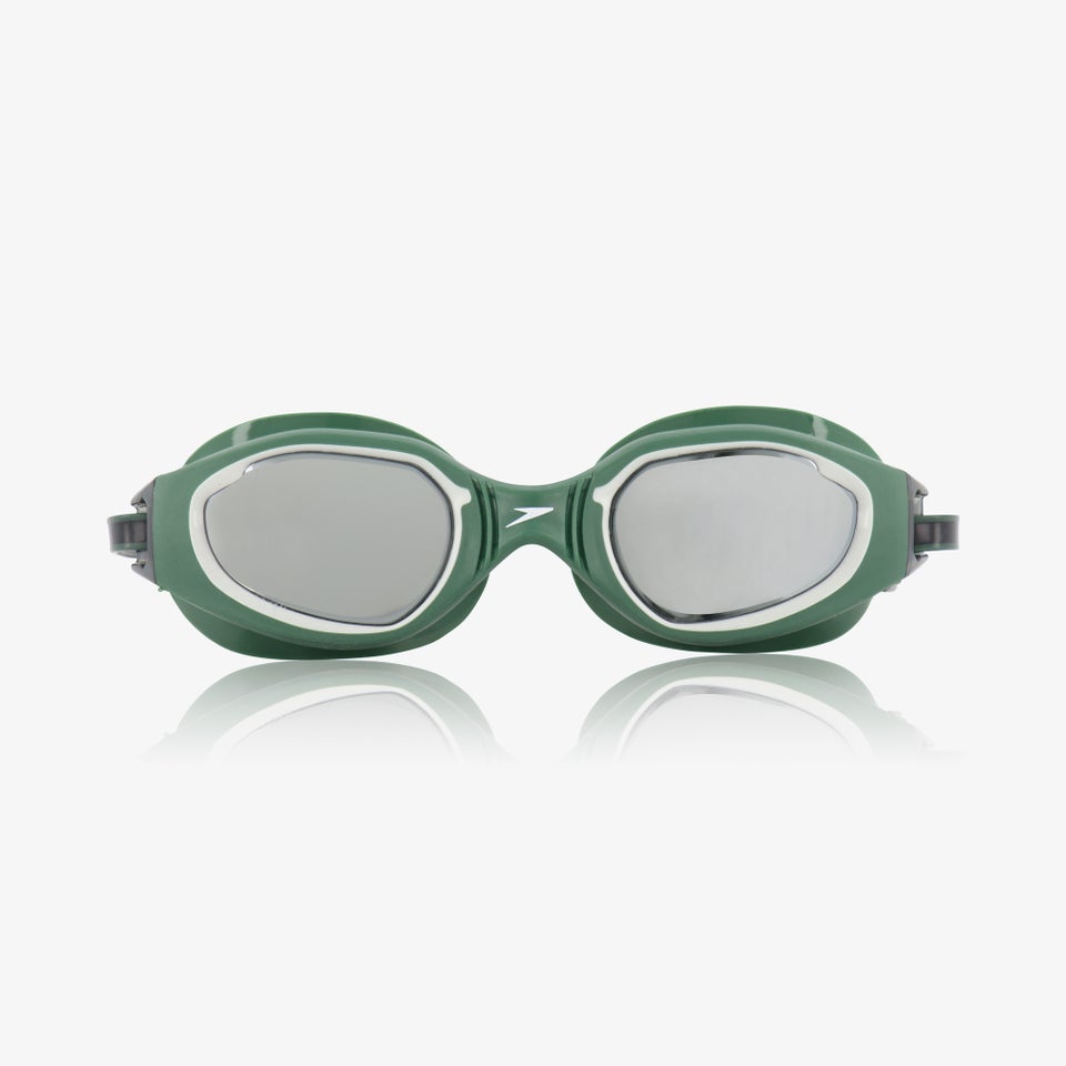 Unisex Hydro Comfort Mirrored Goggle  Green