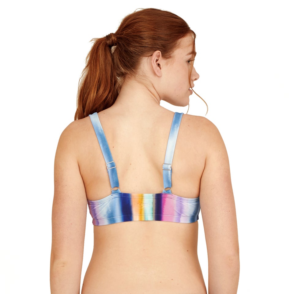 Women's Square Neck Bikini Top Blue