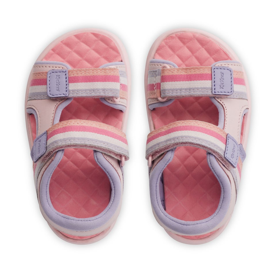 Infant Girls Kickster Leather Pink