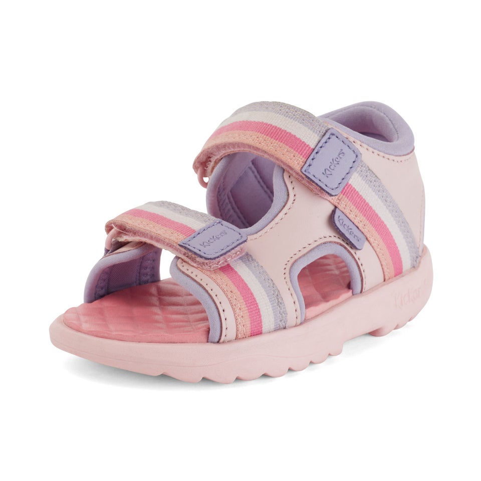 Infant Girls Kickster Leather Pink
