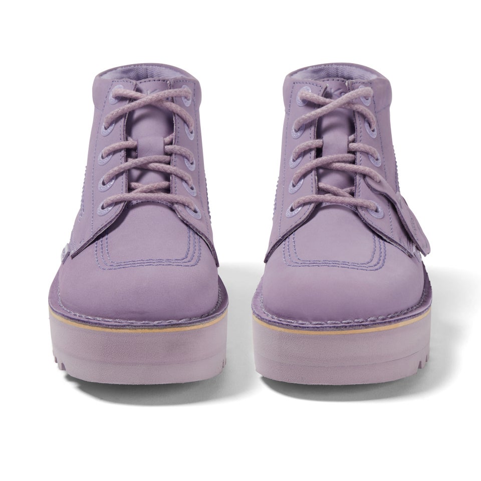 Adult Women's Kick Hi Leather Stack