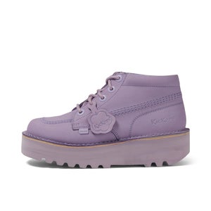 Adult Women's Kick Hi Leather Stack - 3