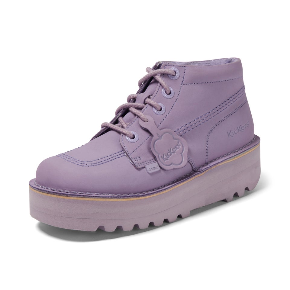 Adult Women's Kick Hi Leather Stack