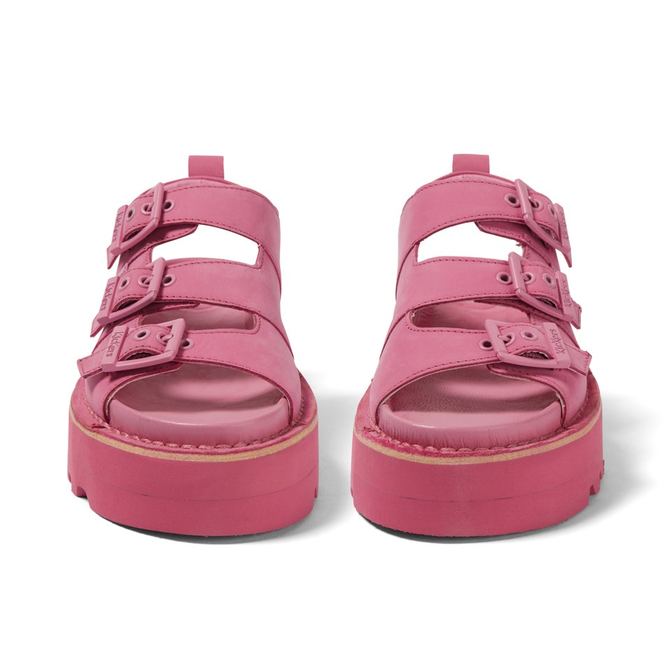 Adult Women's Knox Lo Buckle Leather Pink