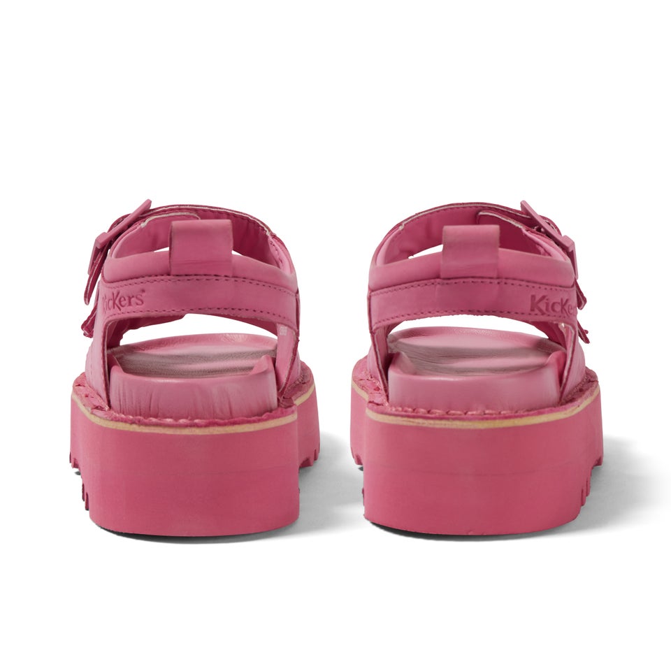 Adult Women's Knox Lo Buckle Leather Pink
