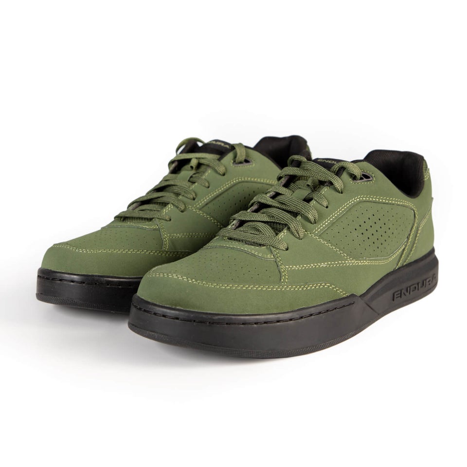 Hummvee Flat Shoes - Olive Green