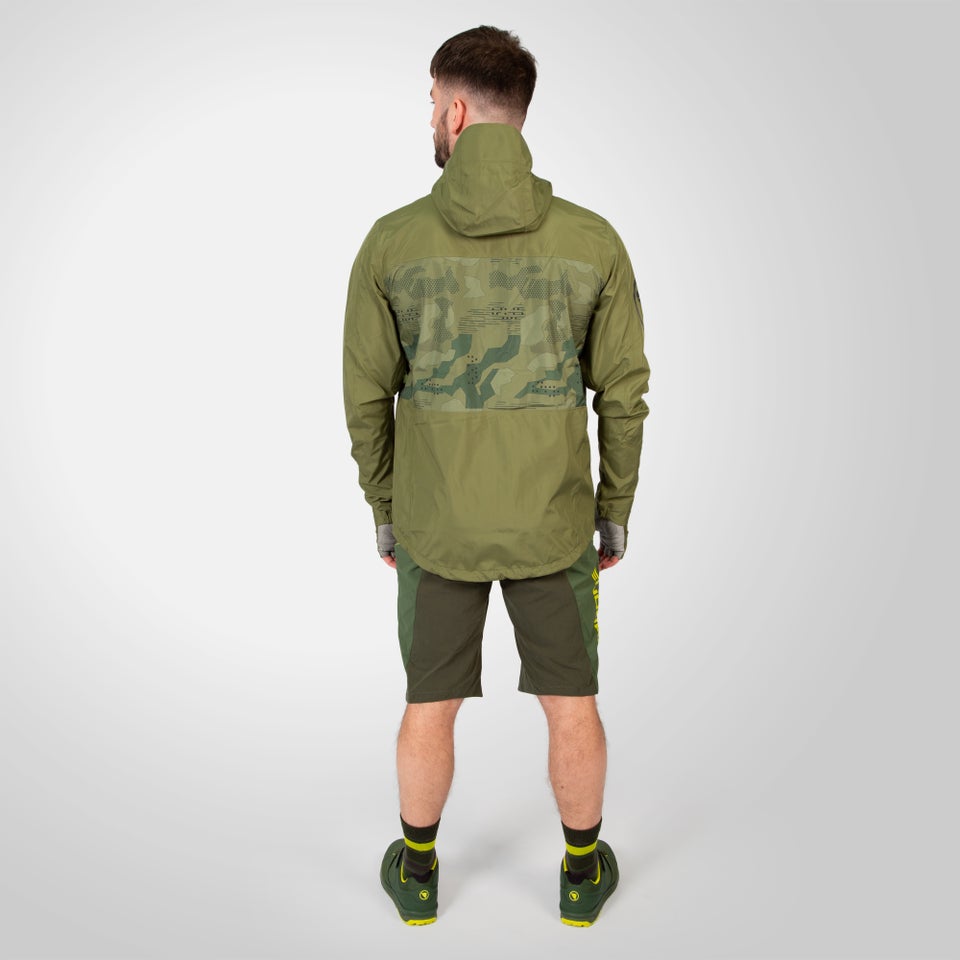 Men's SingleTrack Waterproof Jacket II - Olive Green