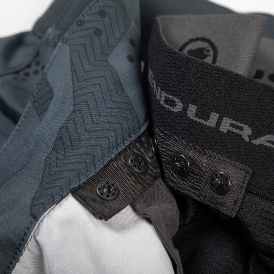 Hummvee Lite Shorts mit Innenhose für Herren - Anthrazit-Ton