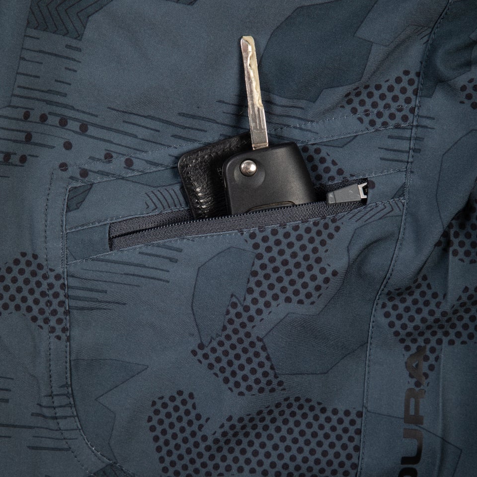 Hummvee Lite Shorts mit Innenhose für Herren - Anthrazit-Ton